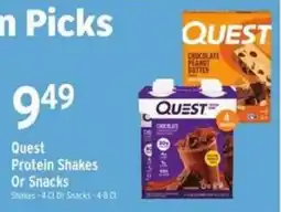 Brookshire's Quest Protein Shakes Or Snacks offer