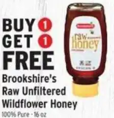 Brookshire's Brookshire's Raw Unfiltered Wildflower Honey offer
