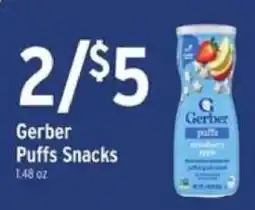 Brookshire's Gerber Puffs Snacks offer