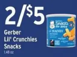 Brookshire's Gerber Lil' Crunchies Snacks offer