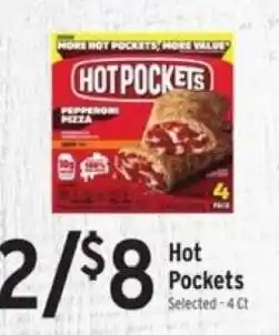 Brookshire's Hot Pockets Pepperoni Pizza offer