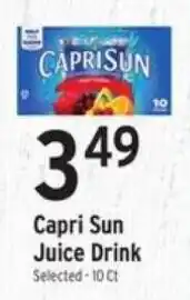 Brookshire's Capri Sun Juice Drink offer