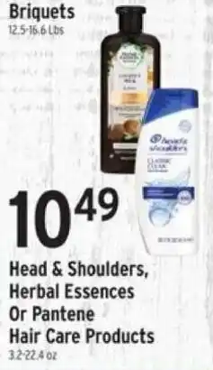 Brookshire's Head & Shoulders, Herbal Essences Or Pantene Hair Care Products offer