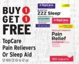 Brookshire's TopCare Pain Relievers Or Sleep Aid offer