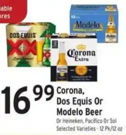 Brookshire's Corona, Dos Equis Or Modelo Beer offer