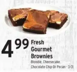 Brookshire's Fresh Gourmet Brownies offer