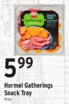 Brookshire's Hormel Gatherings Snack Tray offer