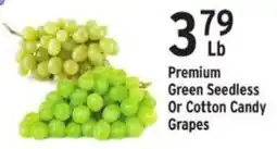 Brookshire's Premium Green Seedless Or Cotton Candy Grapes offer