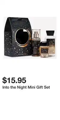 Bath & Body Works Into the Night Mini Gift Set offer