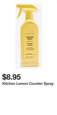 Bath & Body Works Kitchen Lemon Counter Spray offer