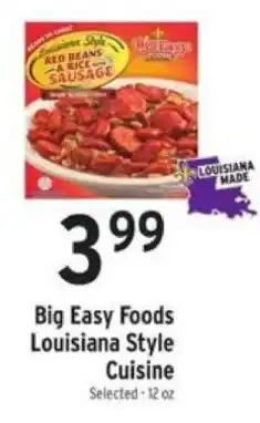 Brookshire's Big Easy Foods Louisiana Style Cuisine offer