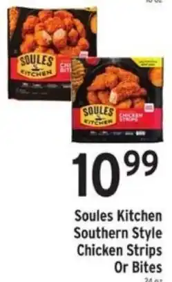 Brookshire's Soules Kitchen Southern Style Chicken Strips Or Bites offer