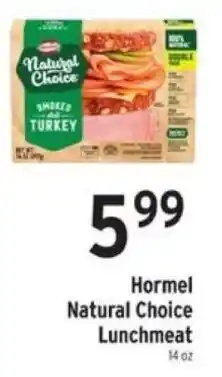 Brookshire's Hormel Natural Choice Lunchmeat offer