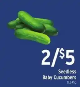 Brookshire's Seedless Baby Cucumbers offer