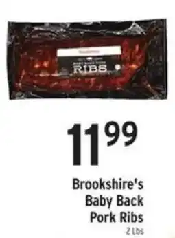 Brookshire's Brookshire's baby back pork ribs offer