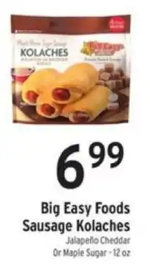 Brookshire's Big Easy Foods Sausage Kolaches offer