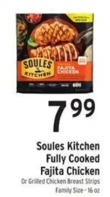 Brookshire's Soules Kitchen Fully Cooked Fajita Chicken offer