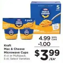 Pick'n Save Kraft Mac & Cheese Microwave Cups offer
