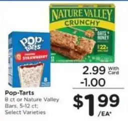 Pick'n Save Pop-Tarts or Nature Valley Bars offer