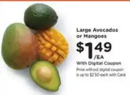 Pick'n Save Large Avocados or Mangos offer