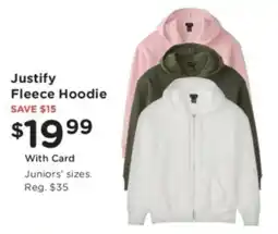 Kroger Justify Fleece Hoodie offer
