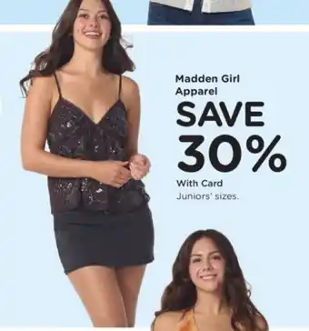 Kroger Madden Girl Apparel offer