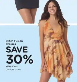 Kroger Stitch Fusion Dresses offer