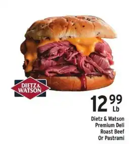 Brookshire's Dietz & Watson Premium Deli Roast Beef Or Pastrami offer