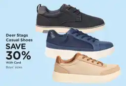 Kroger Deer Stags casual shoes offer