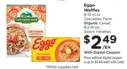 Pick'n Save Eggo Waffles offer