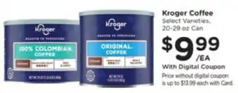 Pick'n Save Kroger coffee offer