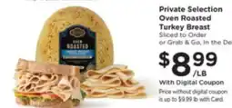 Pick'n Save Private Selection oven roasted turkey breast offer