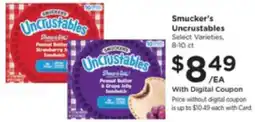 Pick'n Save Smucker's Uncrustables offer
