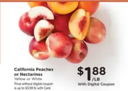 Pick'n Save California Peaches or Nectarines offer