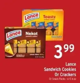 Brookshire's Lance Sandwich Cookies Or Crackers offer