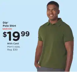 Kroger Dip Polo Shirt offer