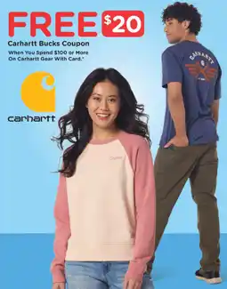 Kroger Carhartt bucks coupon offer