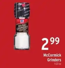 Brookshire's McCormick Grinders offer