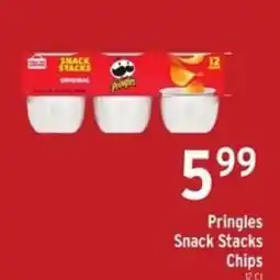 Brookshire's Pringles Snack Stacks Chips offer