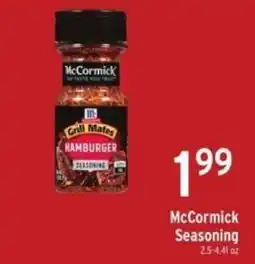Brookshire's McCormick seasoning offer