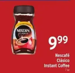 Brookshire's Nescafe Clasico Instant Coffee offer