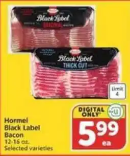 Albertsons Hormel Black Label Bacon offer