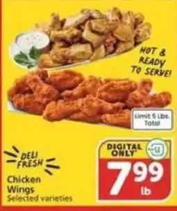 Albertsons Deli Fresh Chicken Wings offer