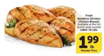 Albertsons Fresh Boneless Skinless Chicken Breasts offer