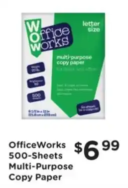 Kroger OfficeWorks 500-Sheets Multi-Purpose Copy Paper offer