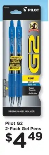 Kroger Pilot G2 2-Pack Gel Pens offer