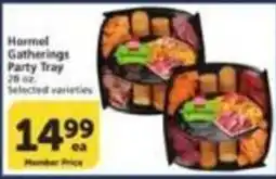 Albertsons Hormel gatherings party tray offer