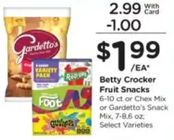 Pick'n Save Betty Crocker Fruit Snacks offer