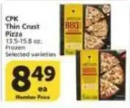 Albertsons Cpk Thin Crust Pizza offer