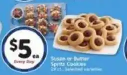 Albertsons Susan or Butter Spritz Cookies offer